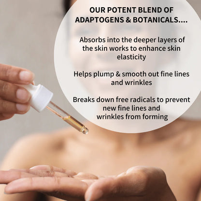 Anti-Aging Tremella &amp; Reishi Mushroom Face Oil Serum - by Fungi Guru