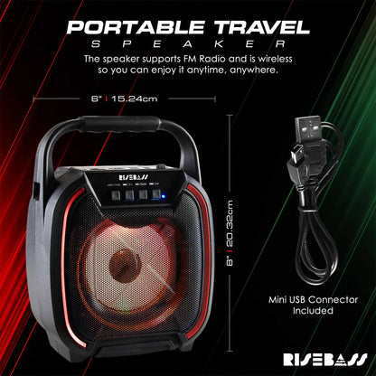 Portable 600W TWS Bluetooth Speaker
